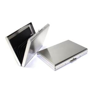 stainless steel rfid security wallet